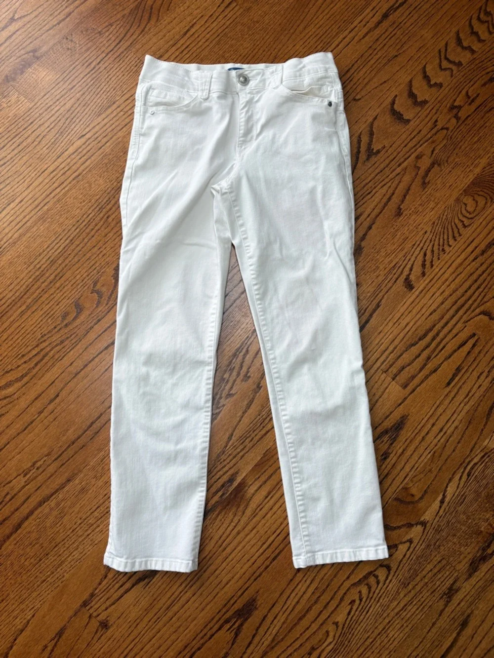 Democracy Women's White Ab Solution Straight Leg Jeans - Picture 1 of 8